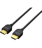 Amazon | ソニー プレミアムHDMIケーブル テレビ用 2.0m 4K 60P